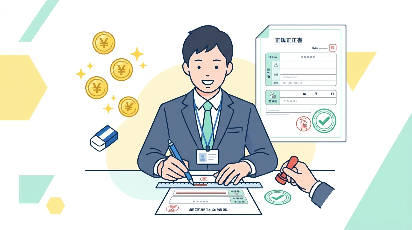 【2026年最新】年末調整の書き方を徹底解説！申告書の変更点と迷わない記入の手順の完了・申告イメージイラスト