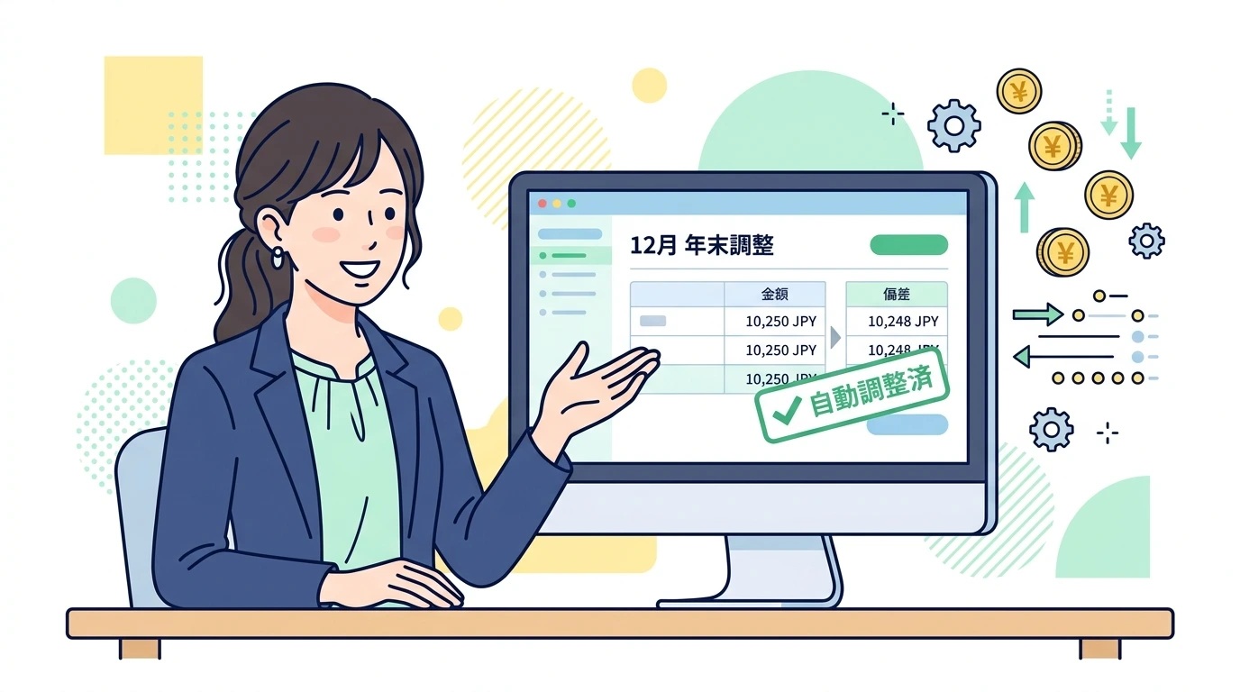 「所得の見積額」がわからない！12月の残業代やボーナスが未確定なときの計算・対処法の計算・シミュレーションイメージイラスト
