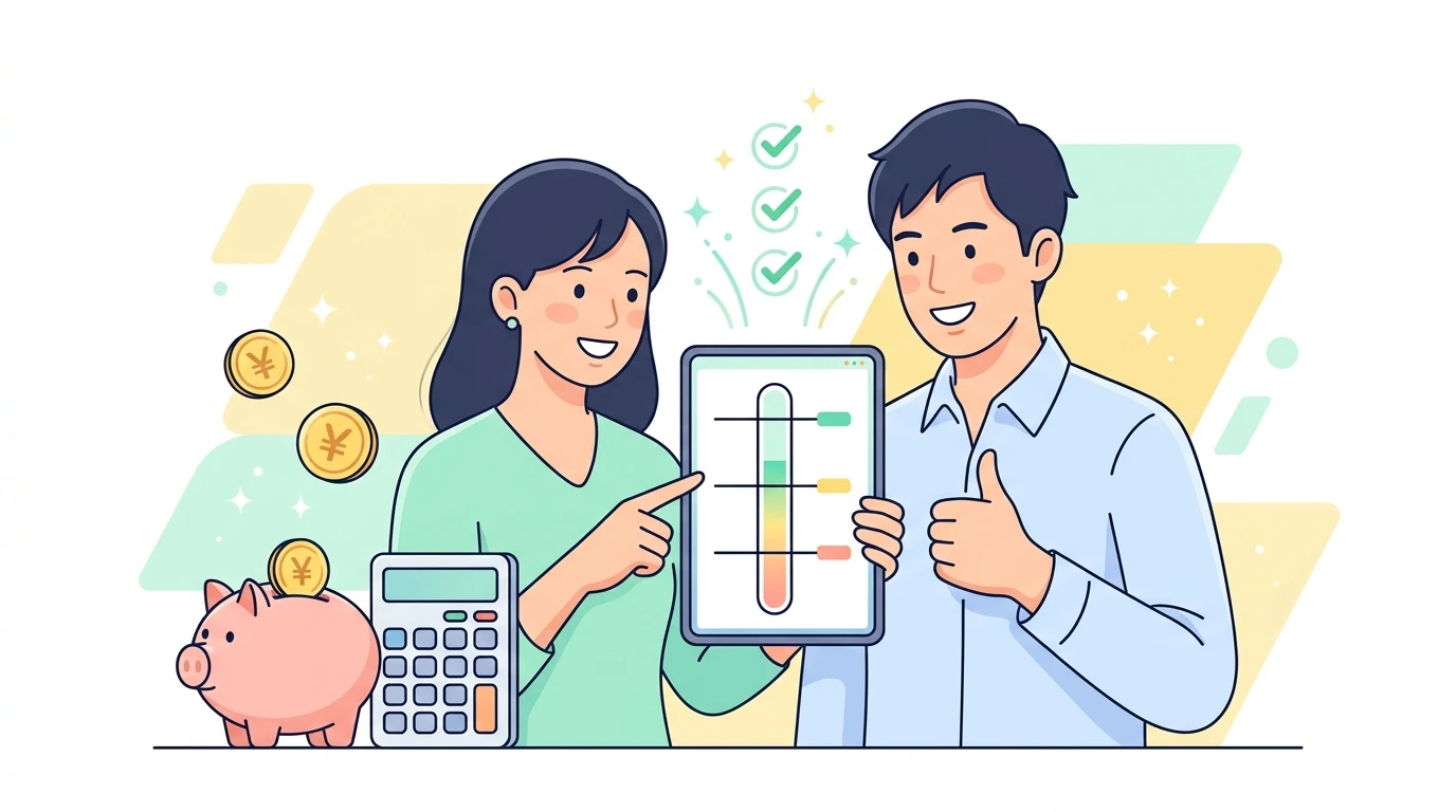 「所得の見積額」がわからない！12月の残業代やボーナスが未確定なときの計算・対処法の完了・申告イメージイラスト