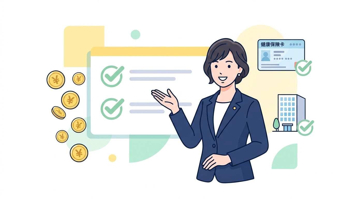 106万円の壁とは。2024年10月の適用拡大でパート・アルバイトはどう変わったかのイメージイラスト