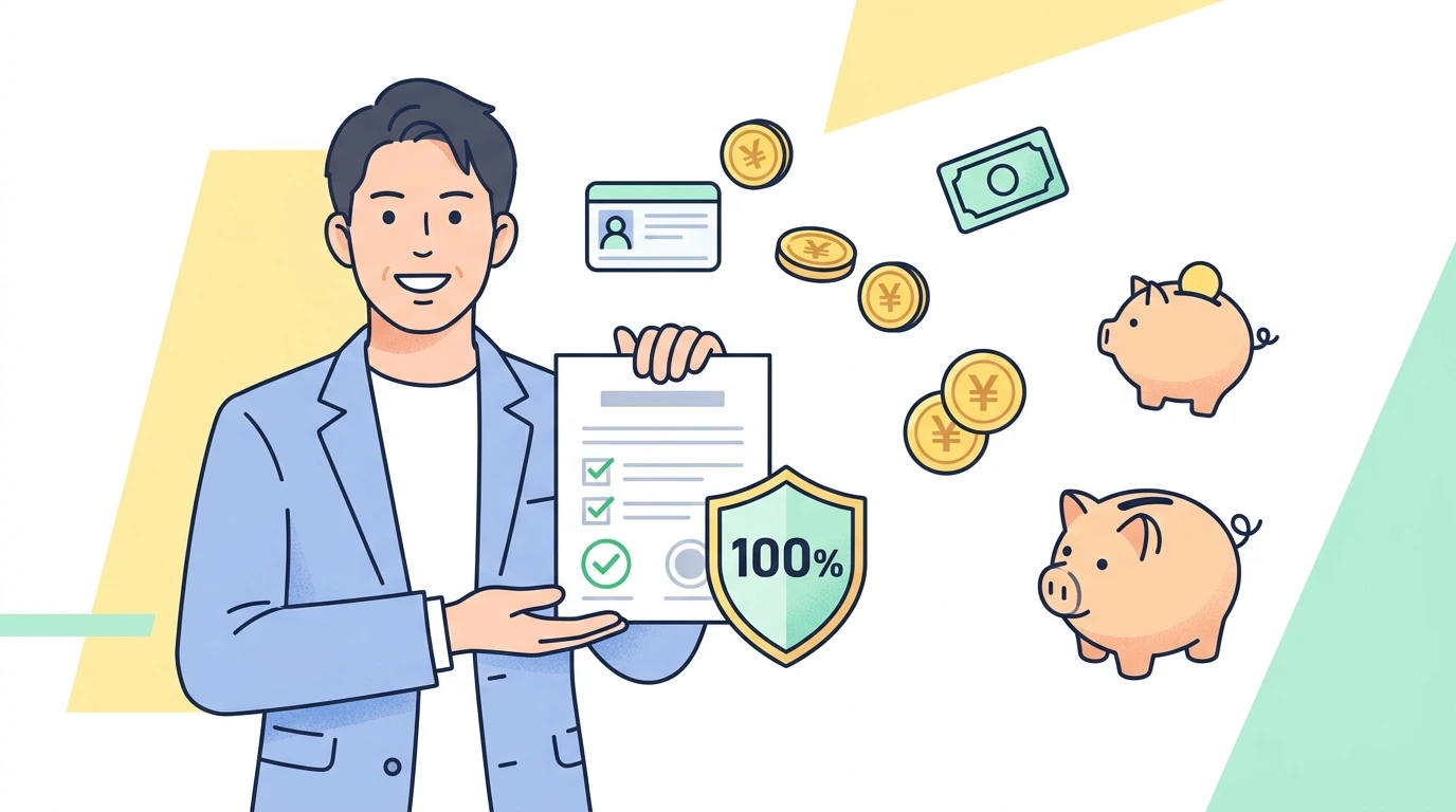 源泉徴収票が届かない時も還付金を1円も減らさない全対処法のイメージイラスト