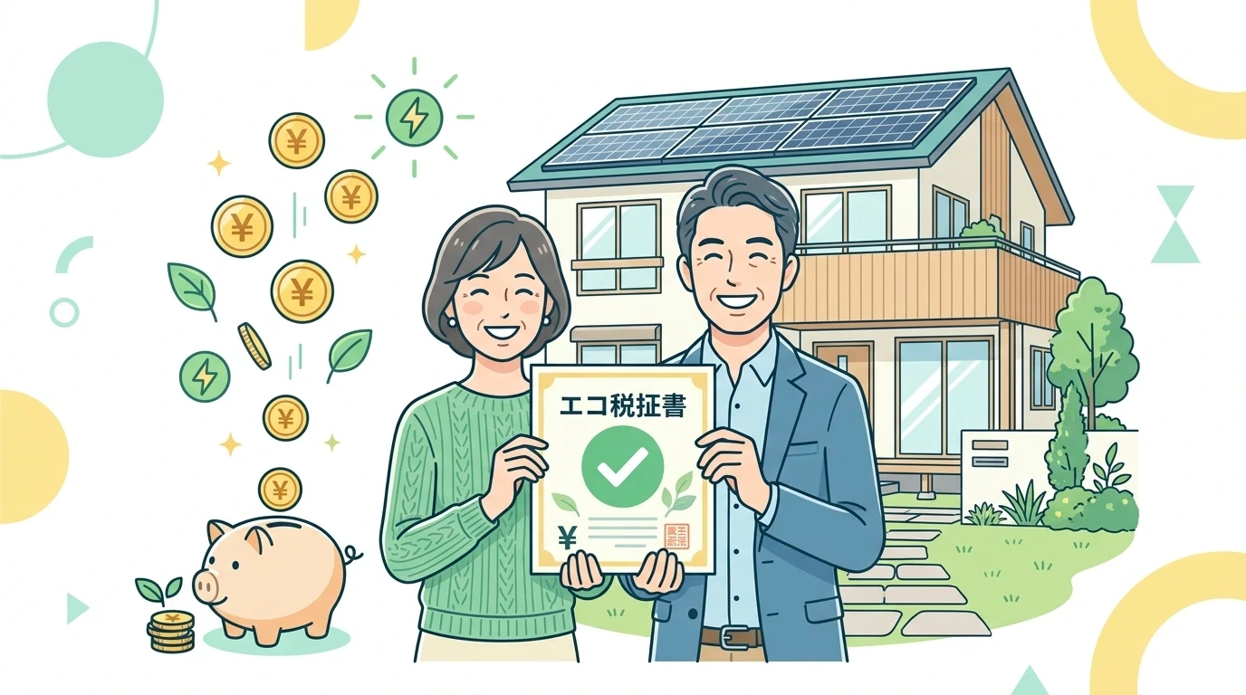 会社の年末調整の締め切りに遅れたら確定申告で還付を受けるの計算・シミュレーションイメージイラスト