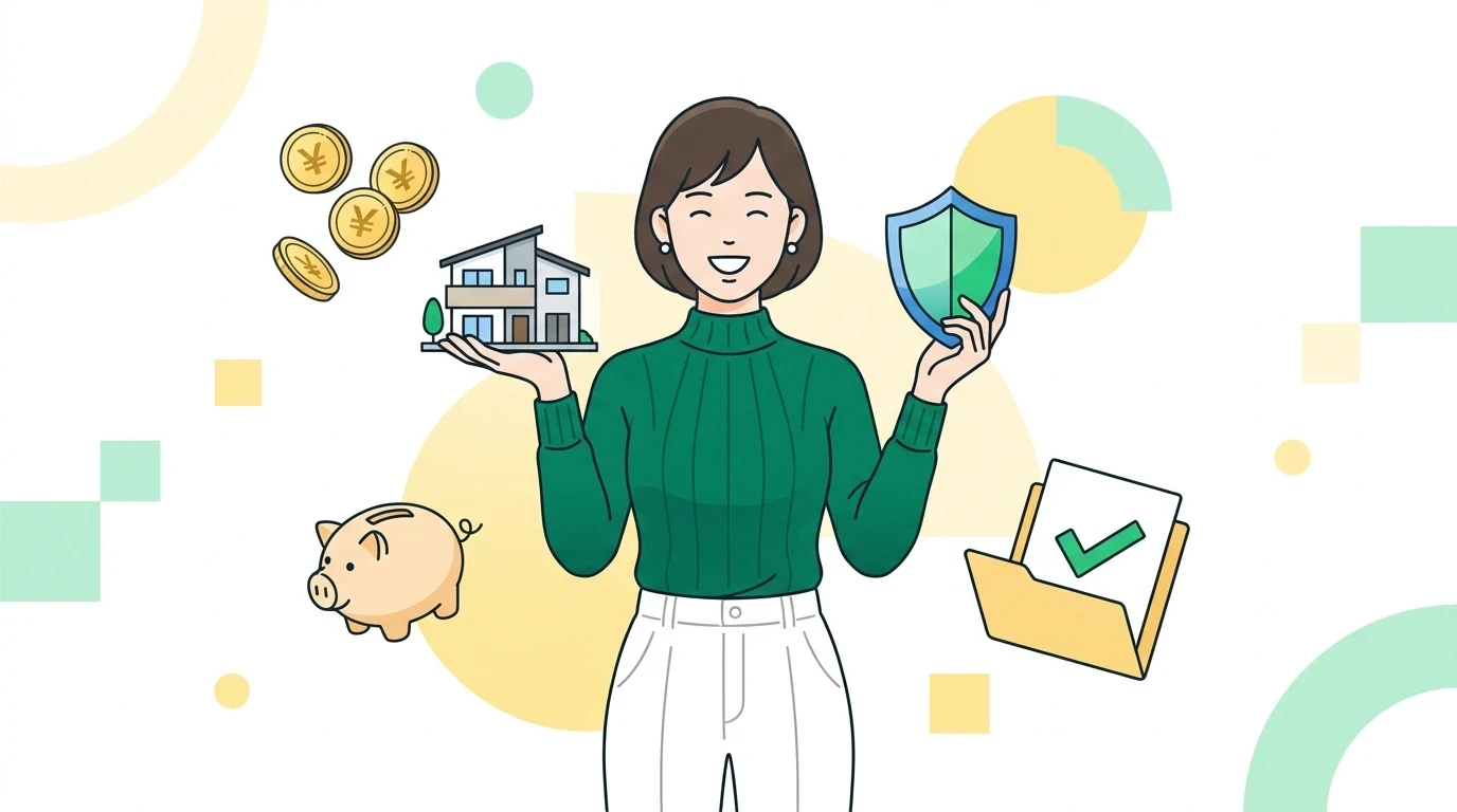 年末調整の締め切りに遅れた人が取るべき総務相談と確定申告の完了・申告イメージイラスト