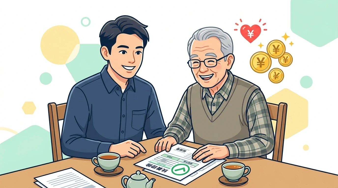 年末調整のマイナンバー拒否に罰則なしと国税庁が公式に明言の計算・シミュレーションイメージイラスト